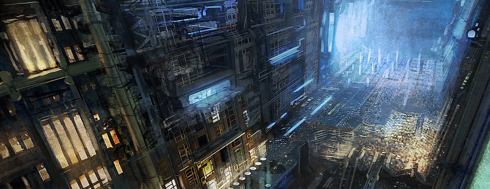 SpaceJunk concept art by James Cheong